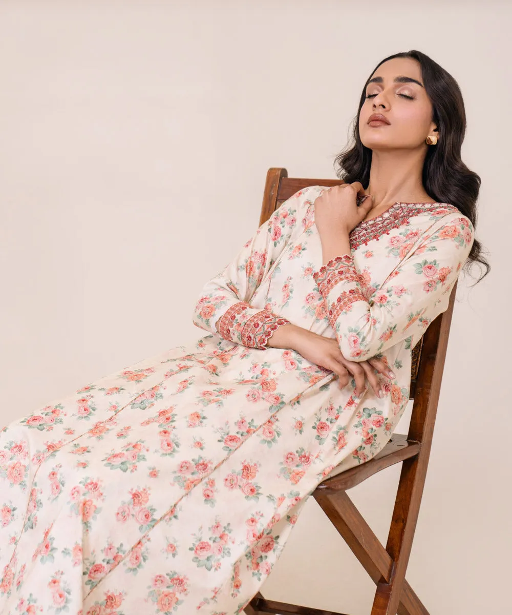 2 Piece - Embroidered Lawn Suit