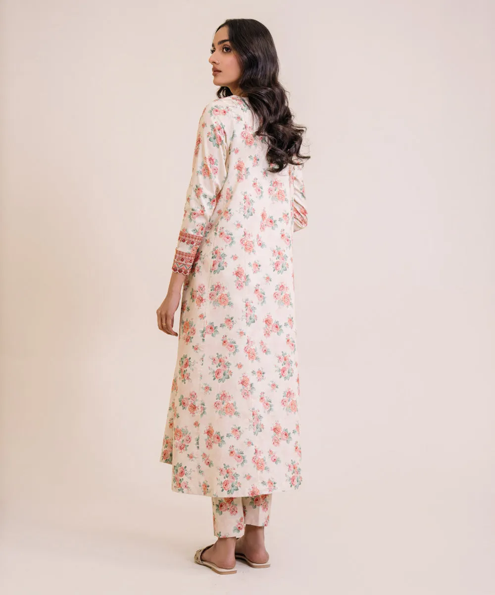 2 Piece - Embroidered Lawn Suit