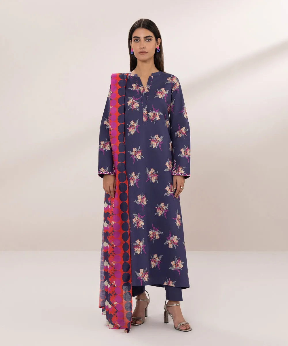 2 Piece - Printed Lawn Suit