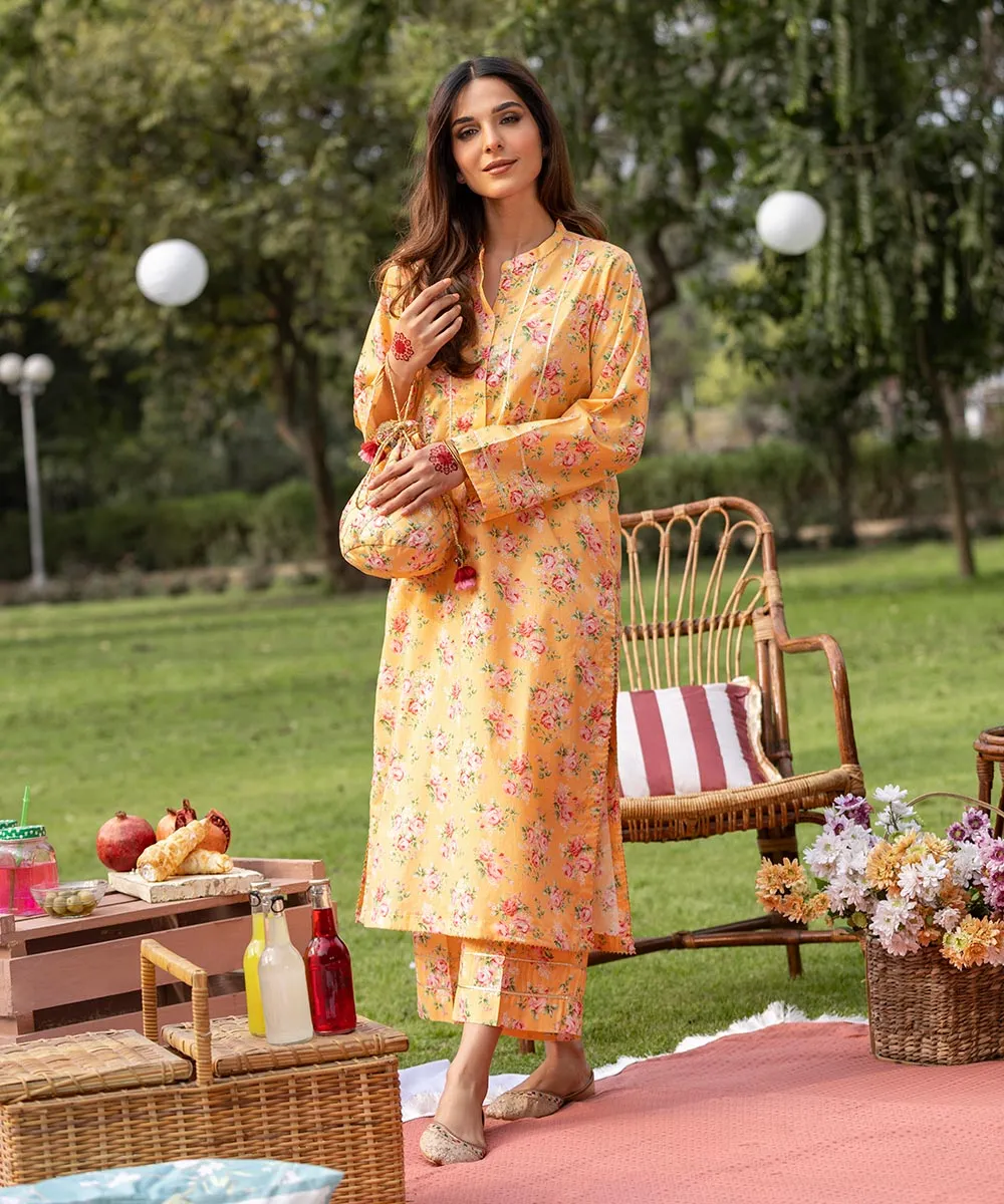 2 Piece - Printed Lawn Suit