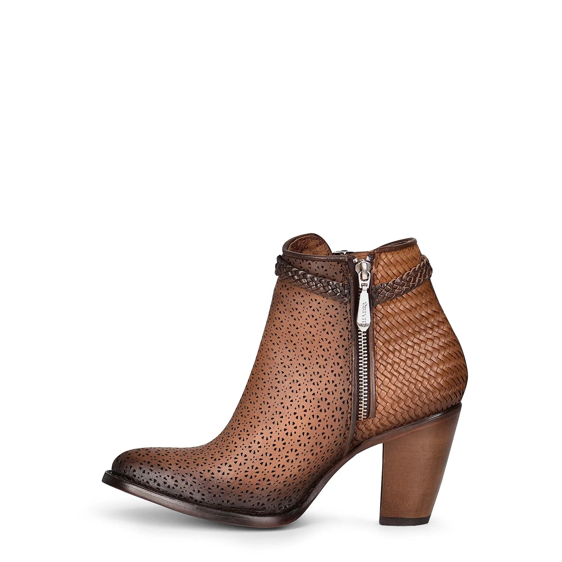 3F17SL - Cuadra brown western Paris Texas leather ankle boots for women