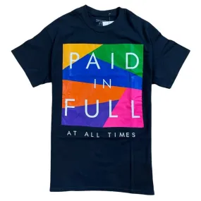 3Forty Inc Men Paid In Full T-Shirt (Black)