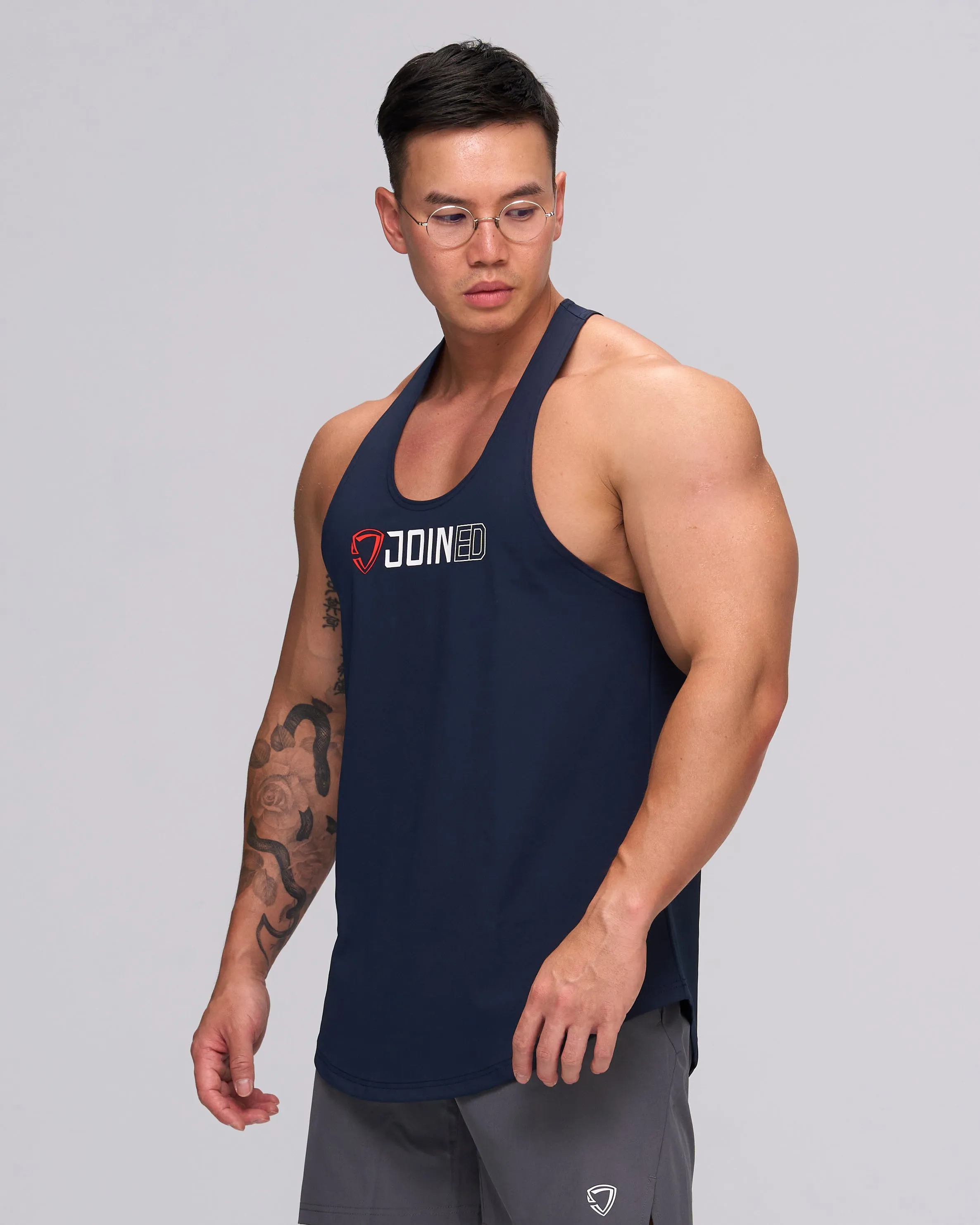 Adapt Full Logo Muscle Stringer