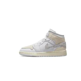 Air Jordan 1 Kids Mid SE Craft Shoes