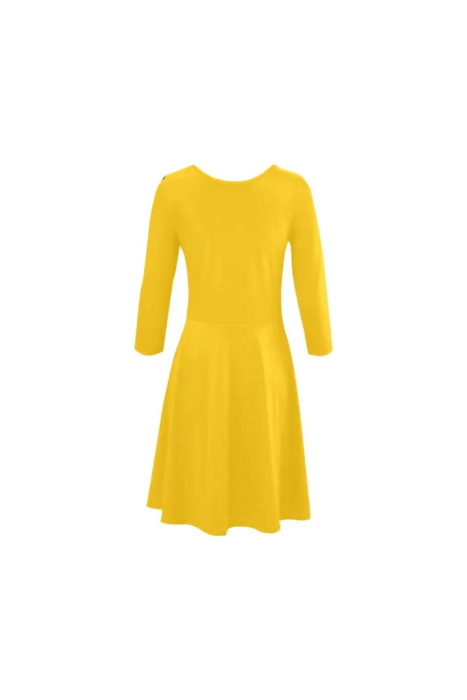 Amber 3/4 Sleeve Swing/Sundress