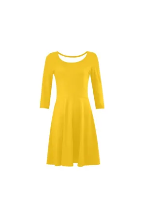 Amber 3/4 Sleeve Swing/Sundress