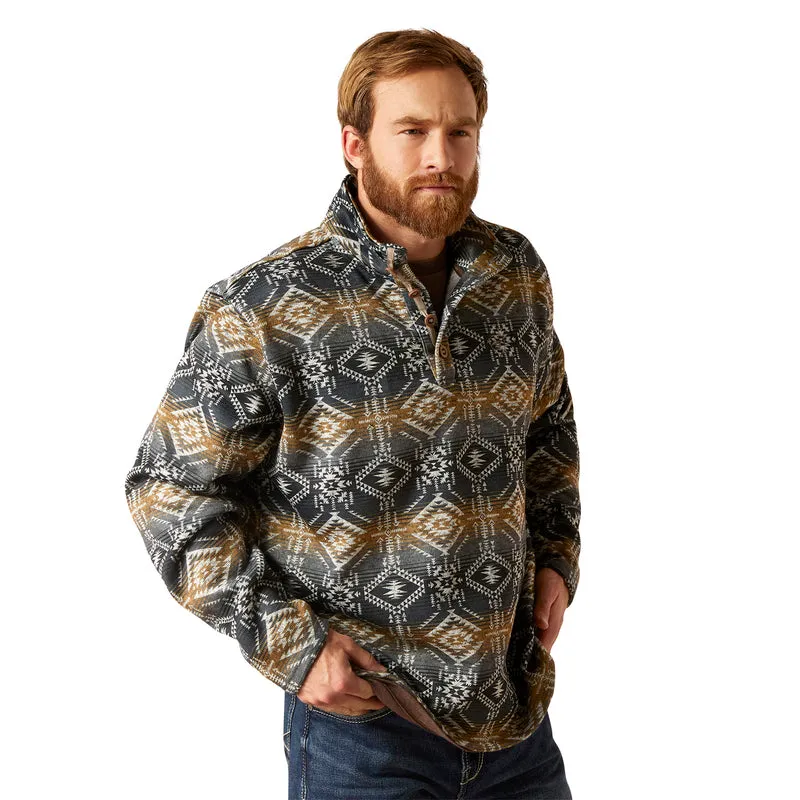 'Ariat' Men's Wesley Sweater - Brindlewood Serape Print