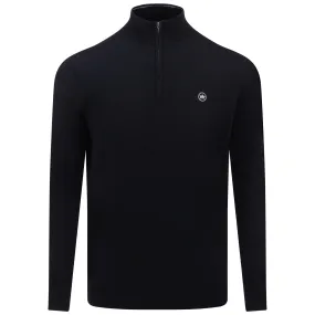 Autumn Crest Quarter Zip Black - 2024