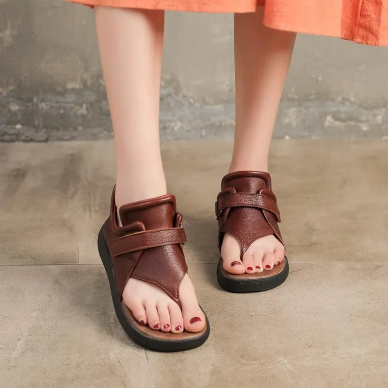 Babakud Handmade Leather Soft Bottom Vintage Sandals