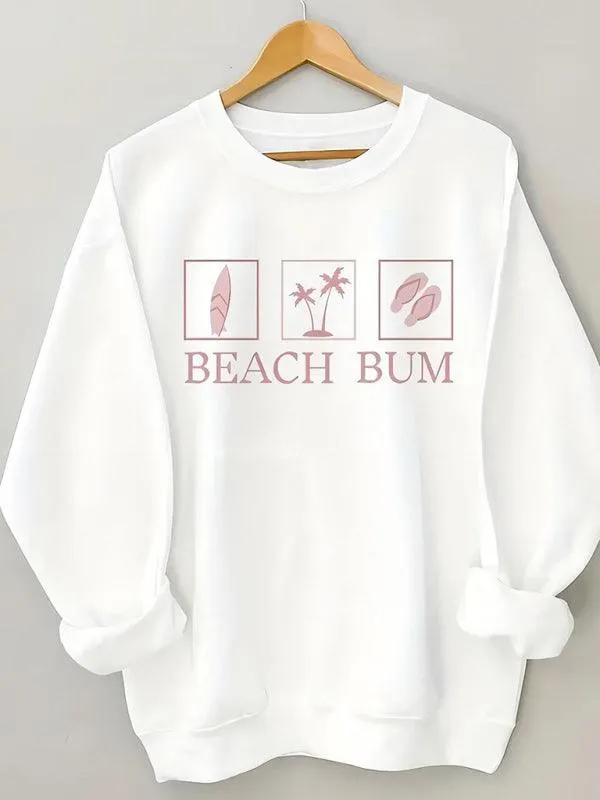 Beach Bum Women Sweatshirt