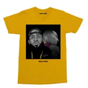 Black Planet Men KOBE X NIPSEY Tee (Mustard)