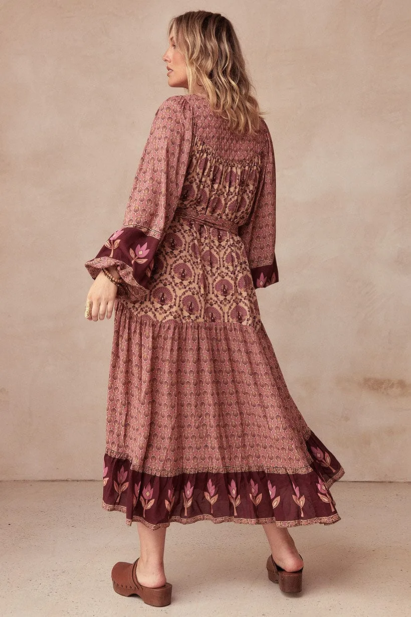 Chteau Boho Gown | Grape