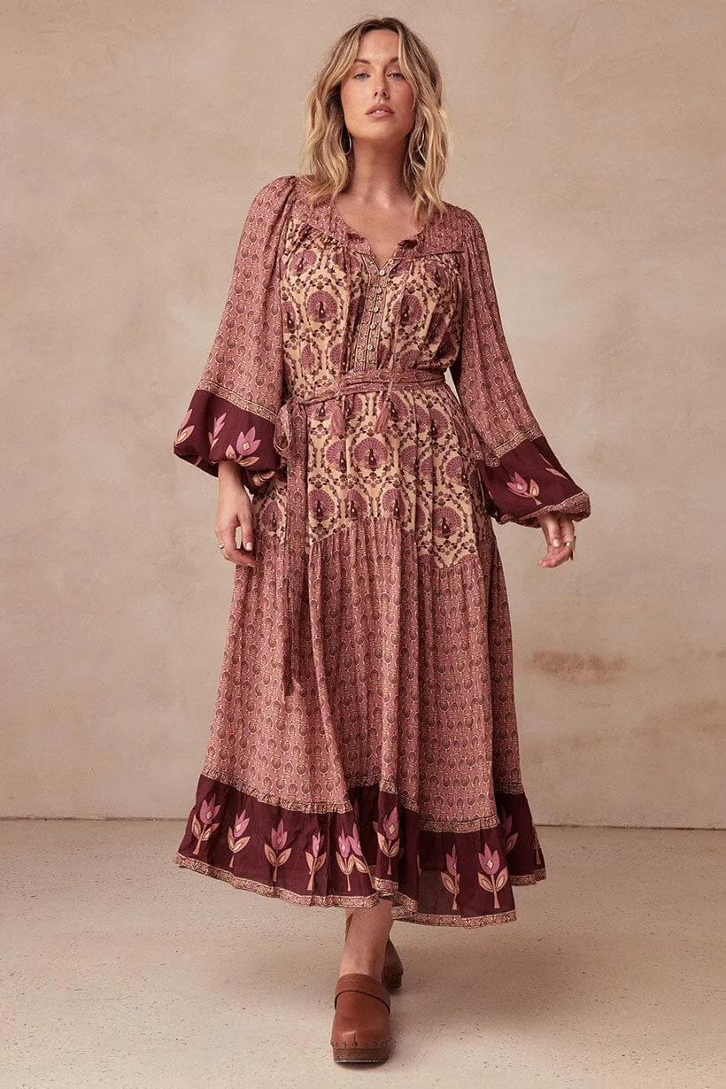 Chteau Boho Gown | Grape