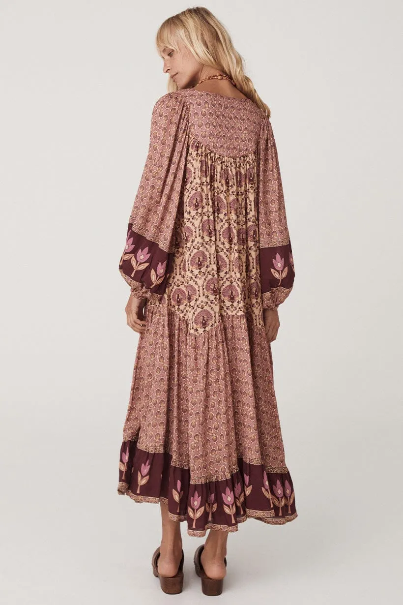 Chteau Boho Gown | Grape