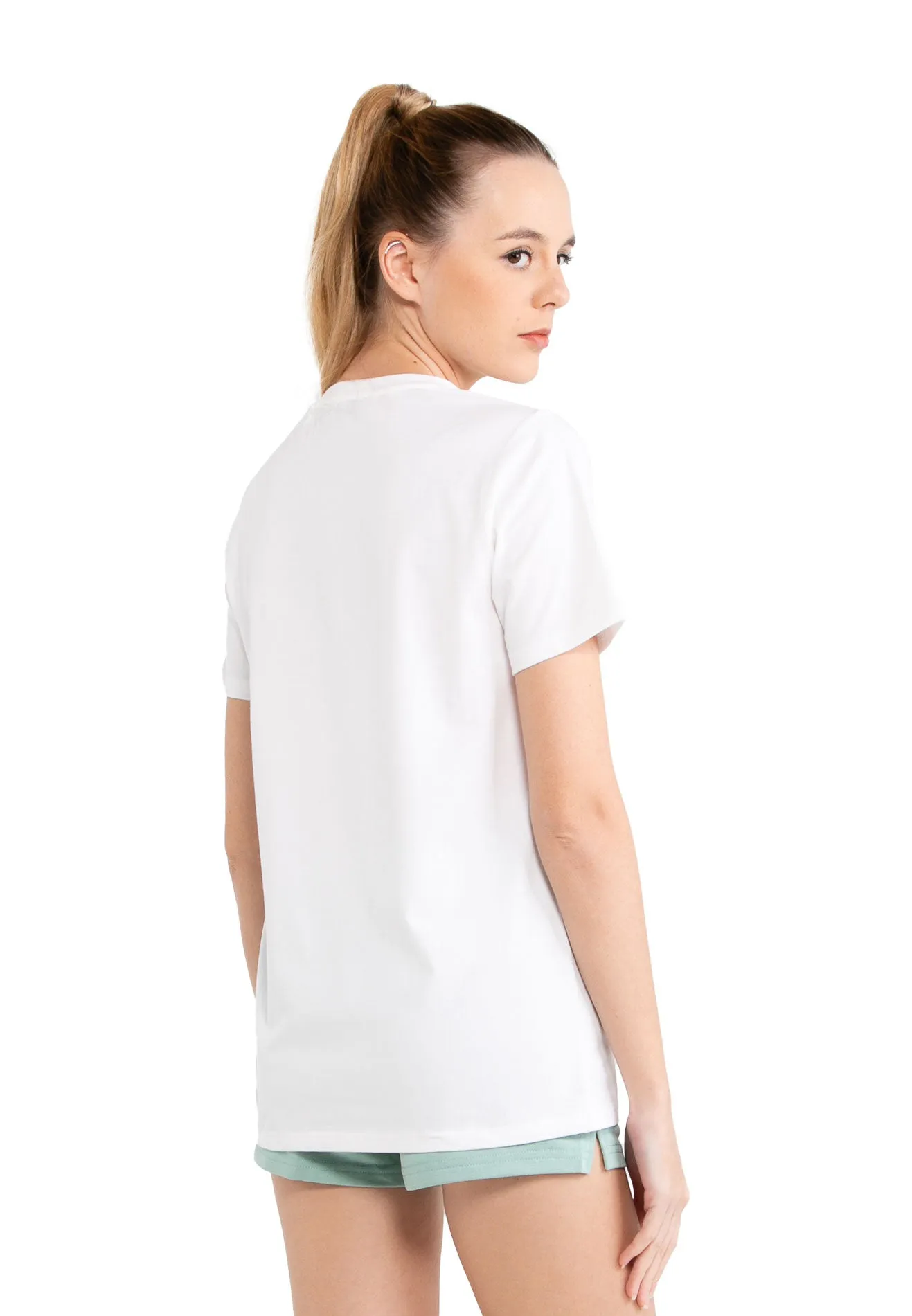 ELLE Active Double-tone Reflect Logo Tee