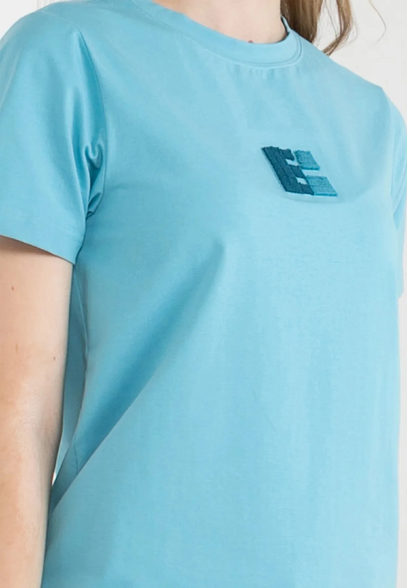 ELLE Active Rhinestone Logo Tee