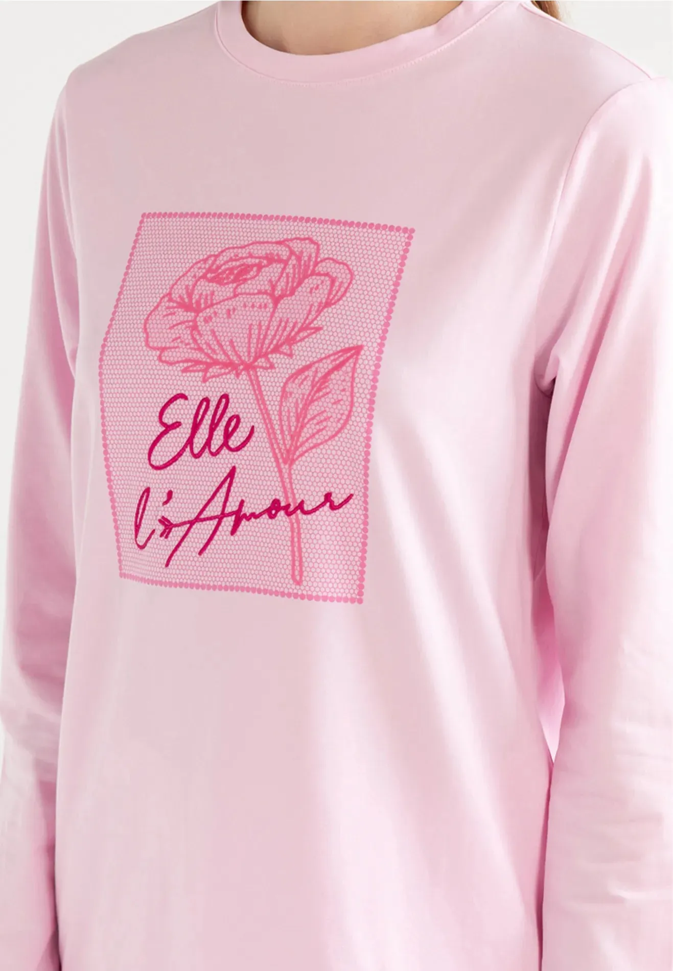 ELLE Leisure 'ELLE' e' Anmour' Roses Print Tee