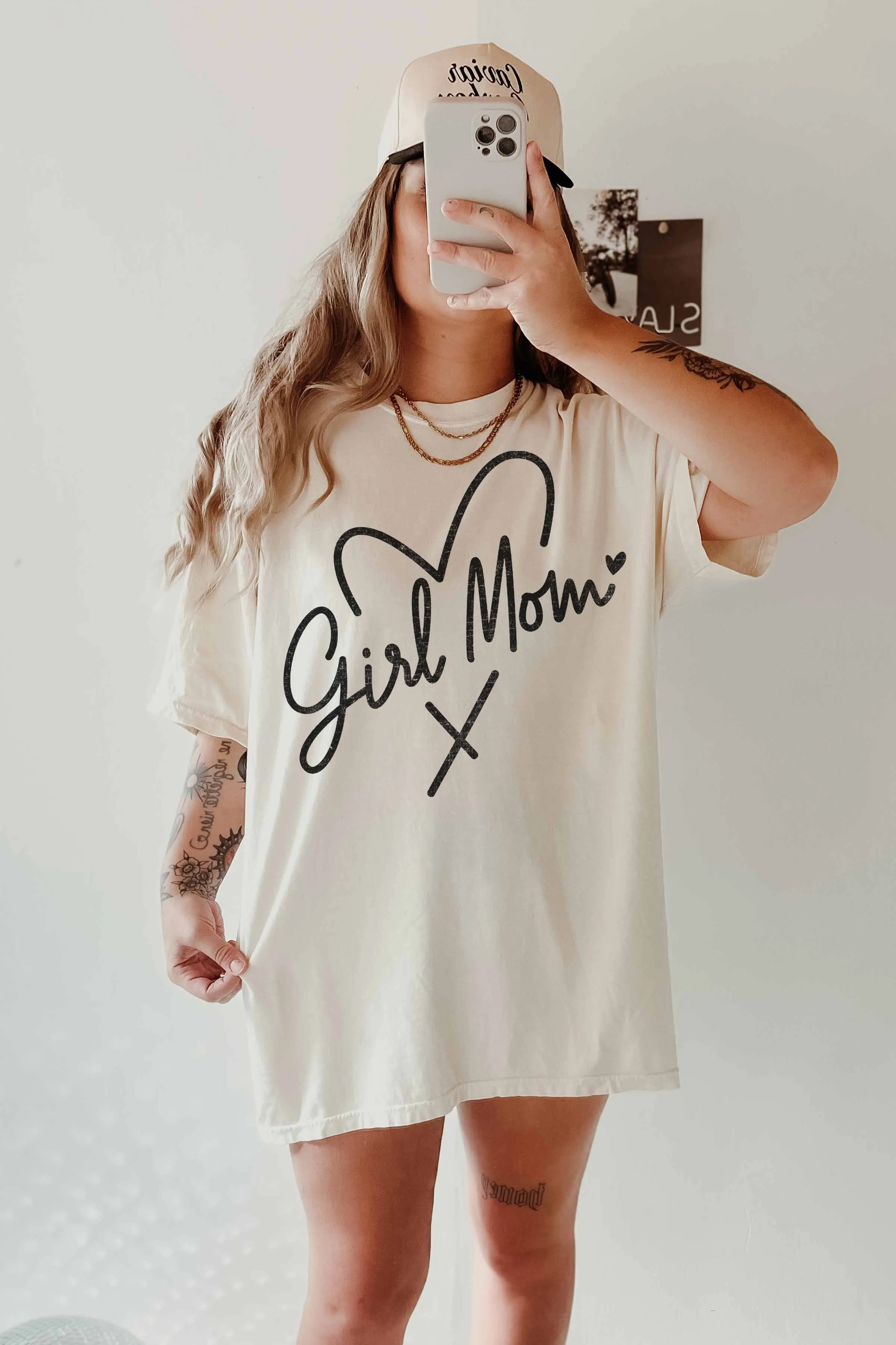 Girl Mama Graphic Tee, Ivory