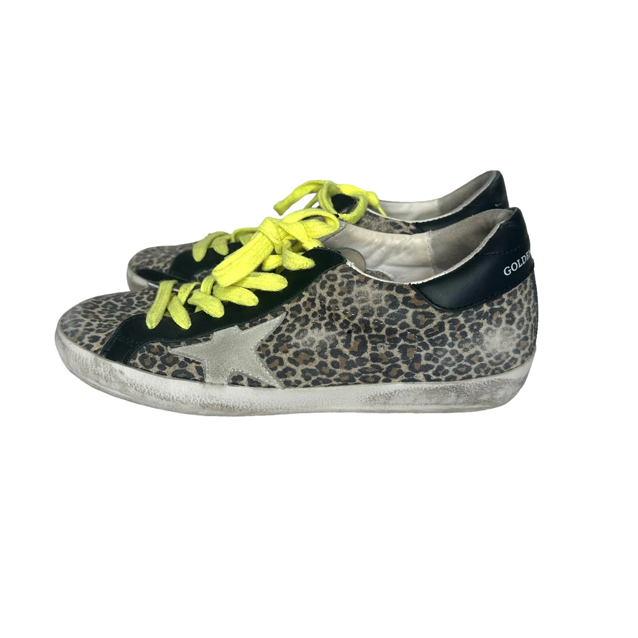 Golden Goose Leopard Shoes