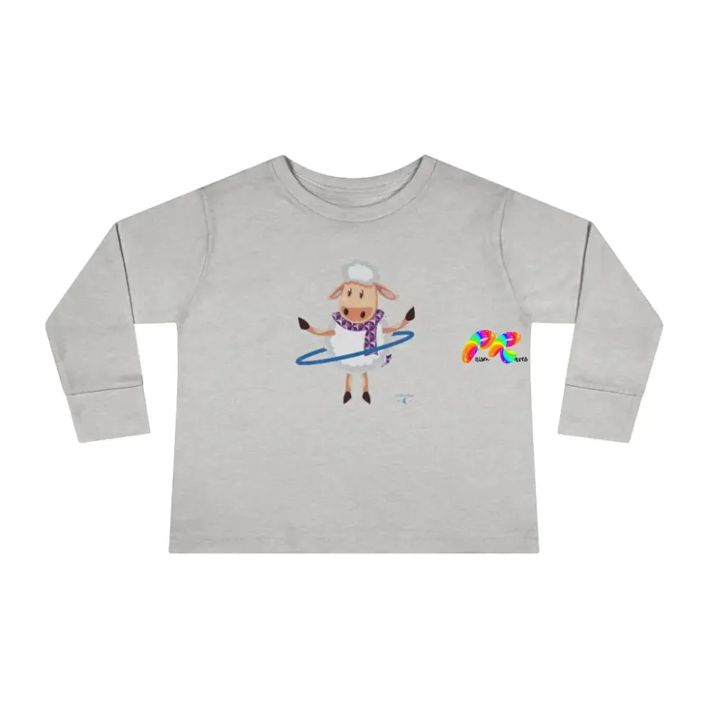 Hoop Sheep Toddler Long Sleeve T-Shirt