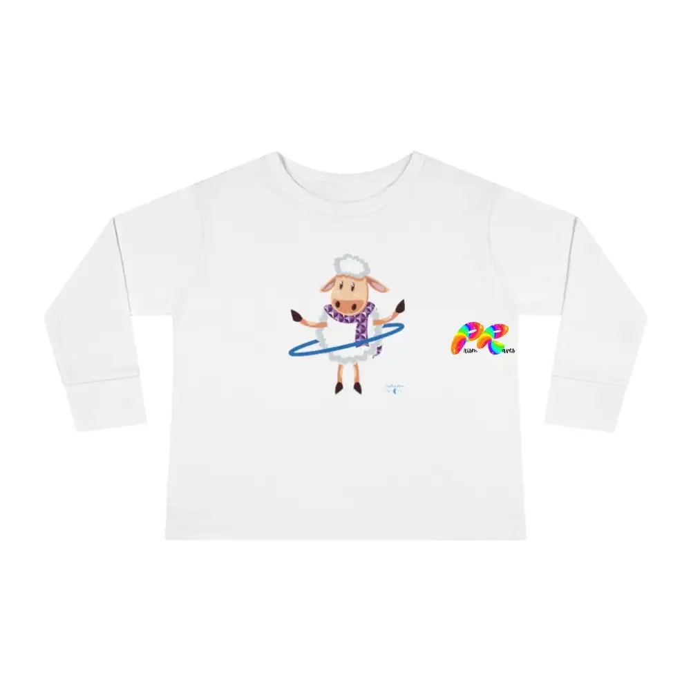 Hoop Sheep Toddler Long Sleeve T-Shirt