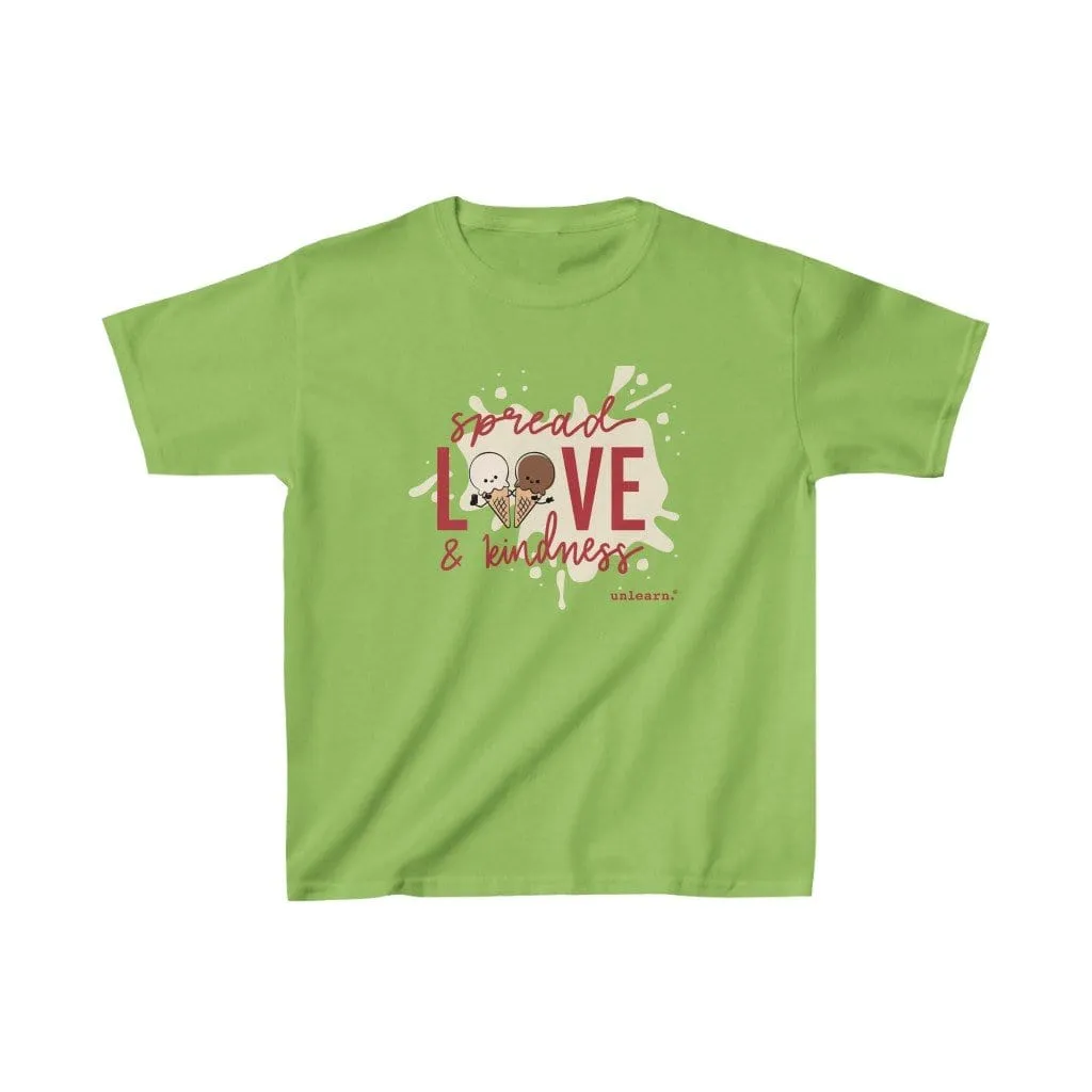 Ice Cream, Love & Kindness - Youth T-shirt