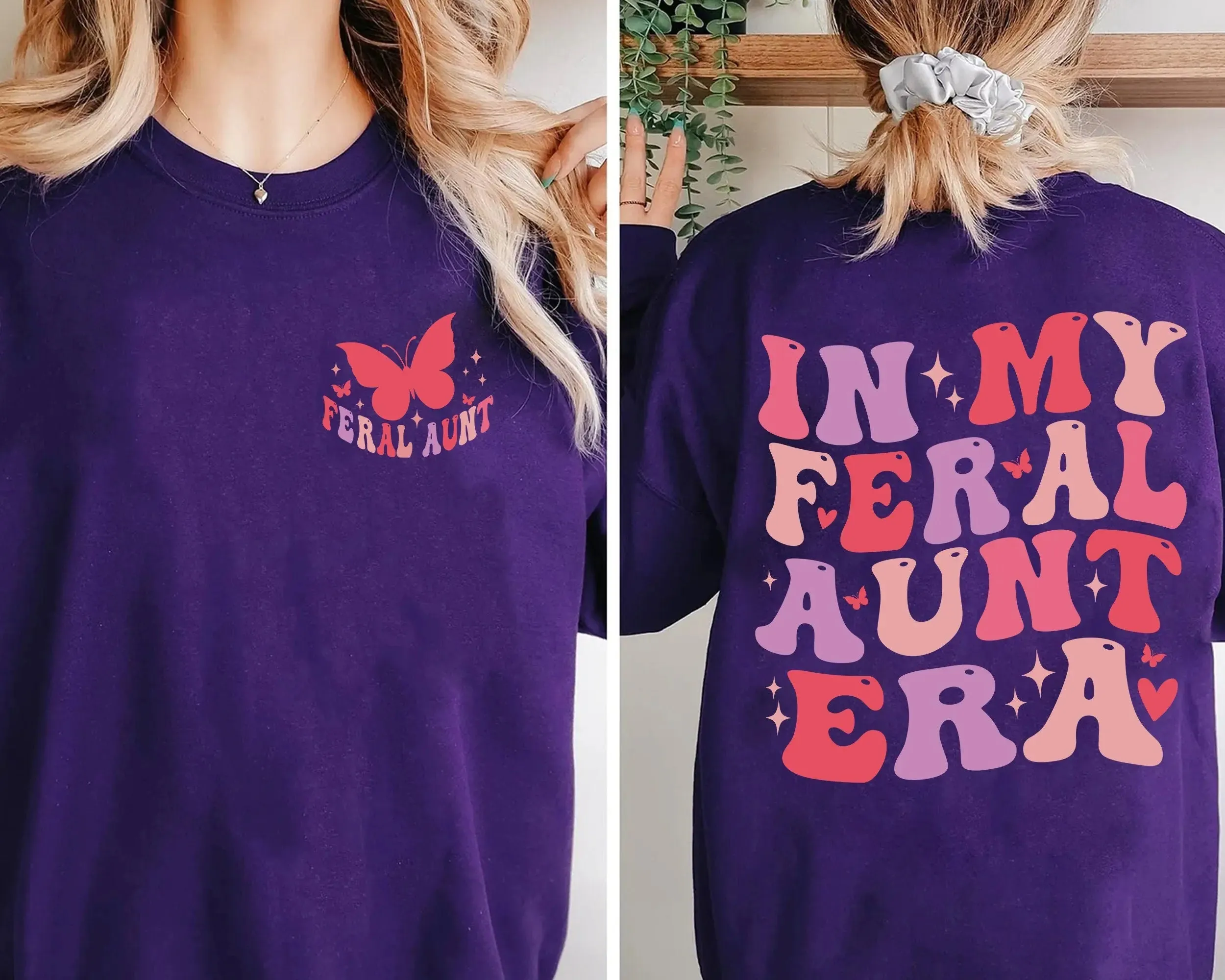 In My Feral Aunt Era Sweatshirt, Cool Aunt Shirt, Feral Aunt Sweatshirt, Auntie Gift, Aunts Birthday Gifts, Sister Gifts, Auntie Sweatshirt