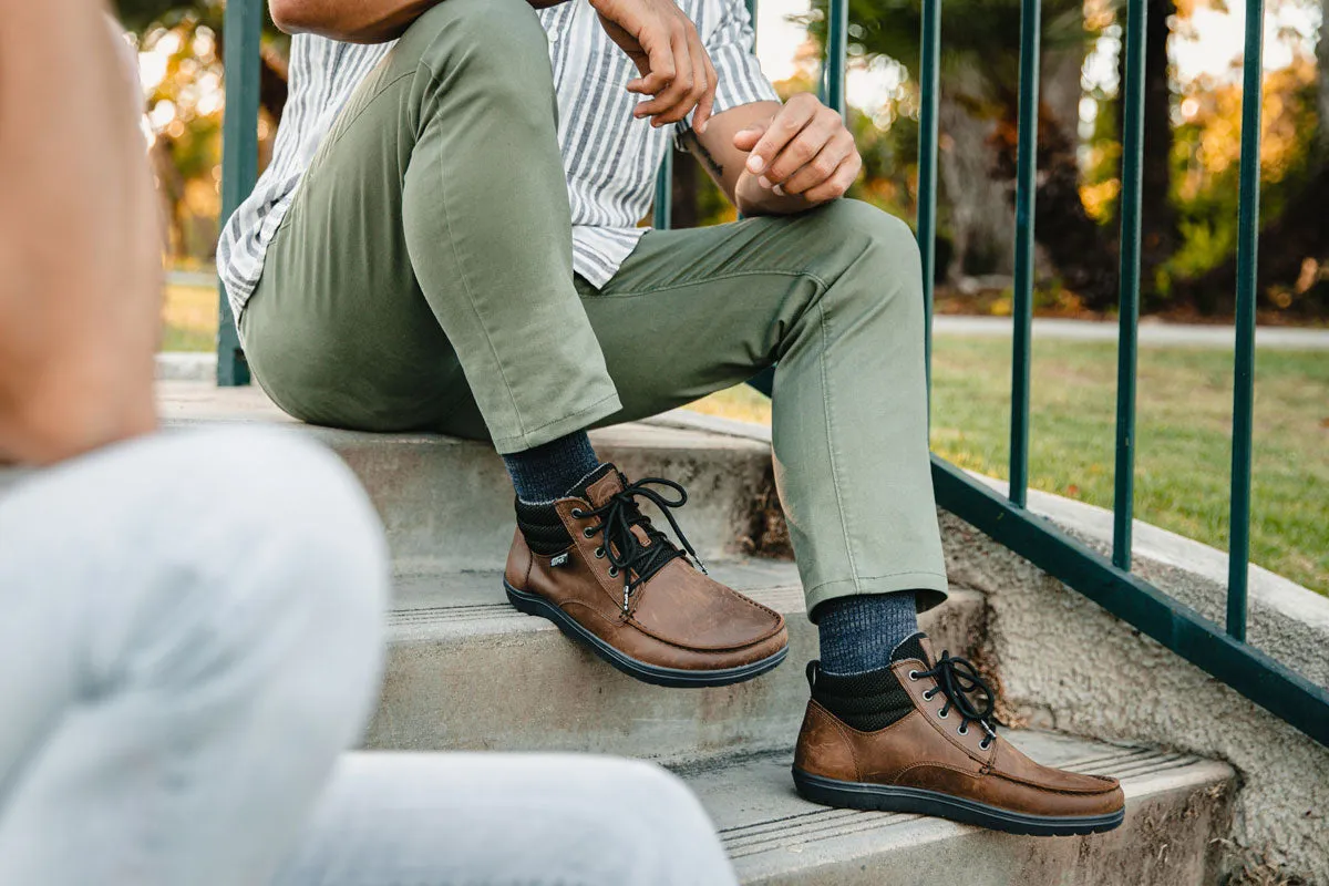 Lems - Boulder Boot Mid Leather - Umber