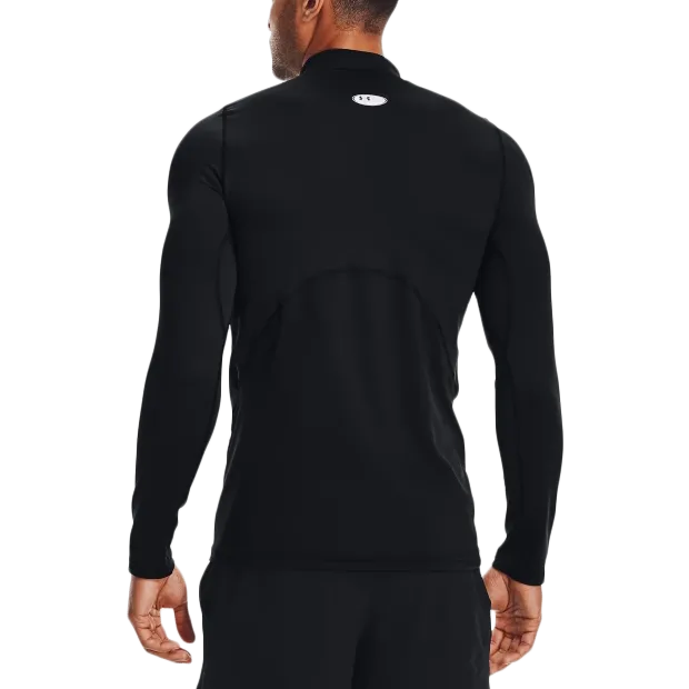 Men's ColdGear Armour Fitted Mock Long Sleeve