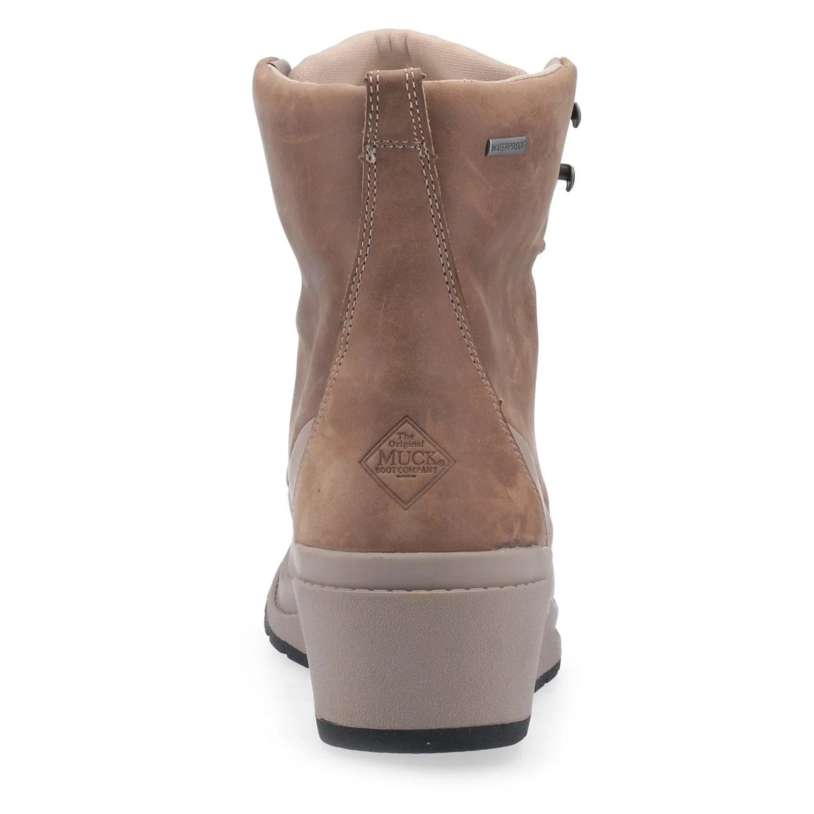 Muck Boot Liberty Leather Wedge Ankle Boots