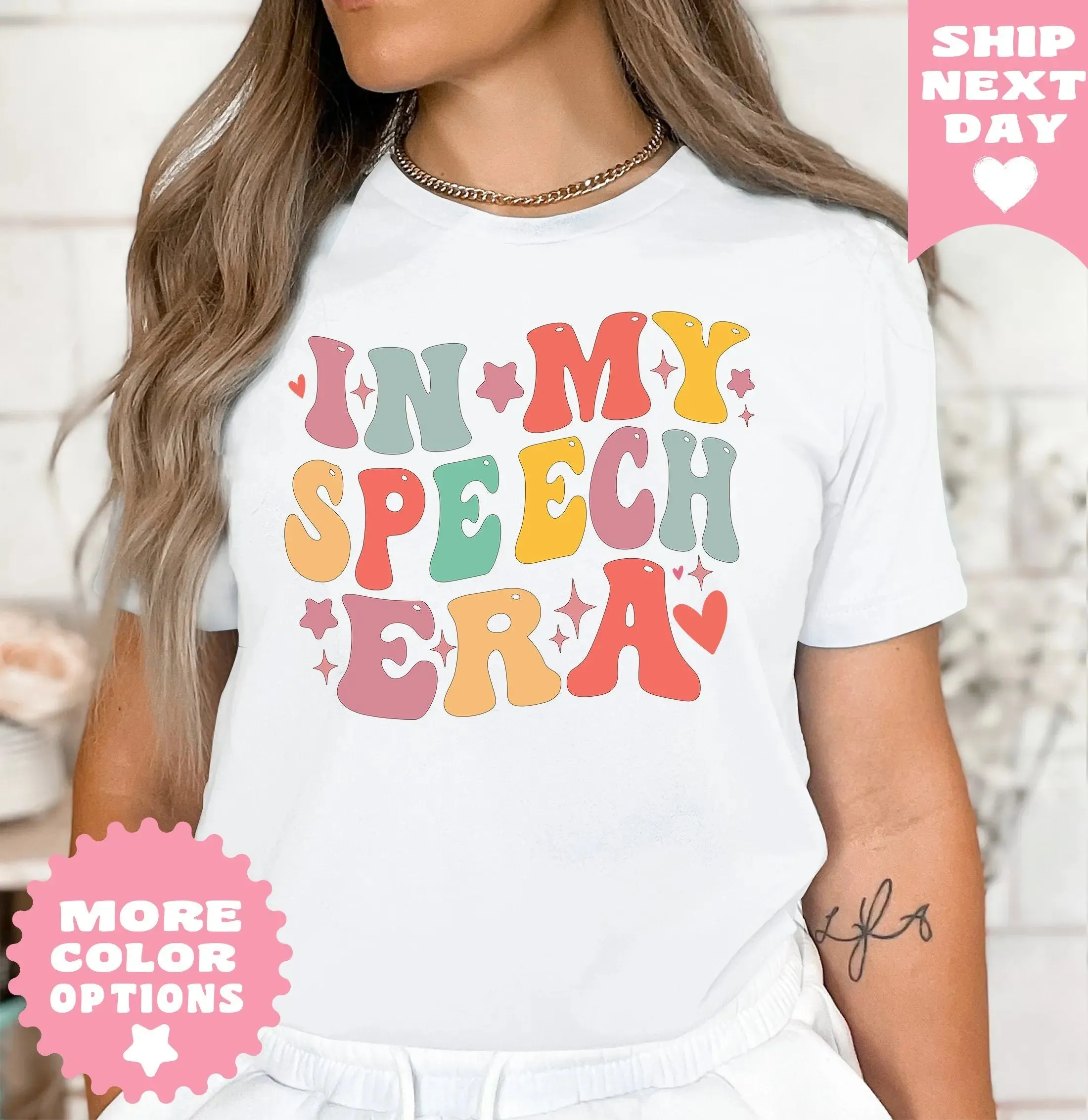 n My Speech Era Shirt, Speech Pathology , Speech Language Pathologist Shirt, Funny SLP SLPA AAC Speech Therapy Assistant Gift