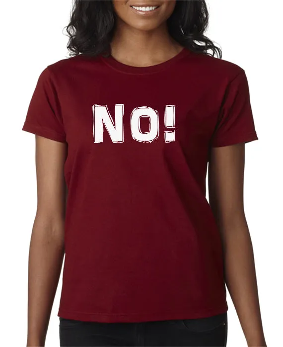 No! T-shirt