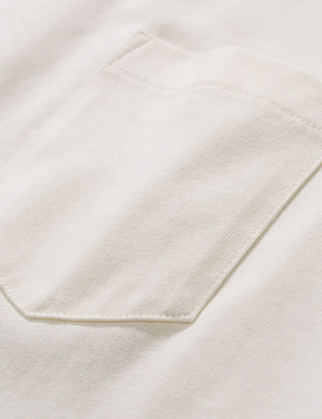 Norse Projects Johannes Pocket Long Sleeve T-Shirt - Ecru