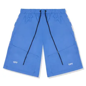 Off-White Athletic Cargo Shorts Blue