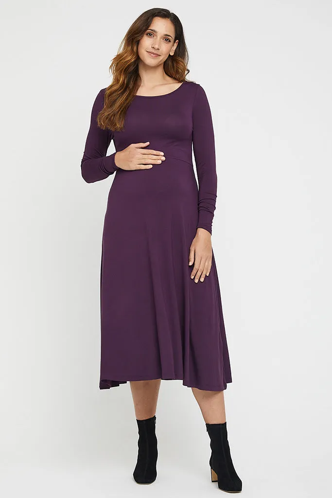 Olivia Dress - Plum