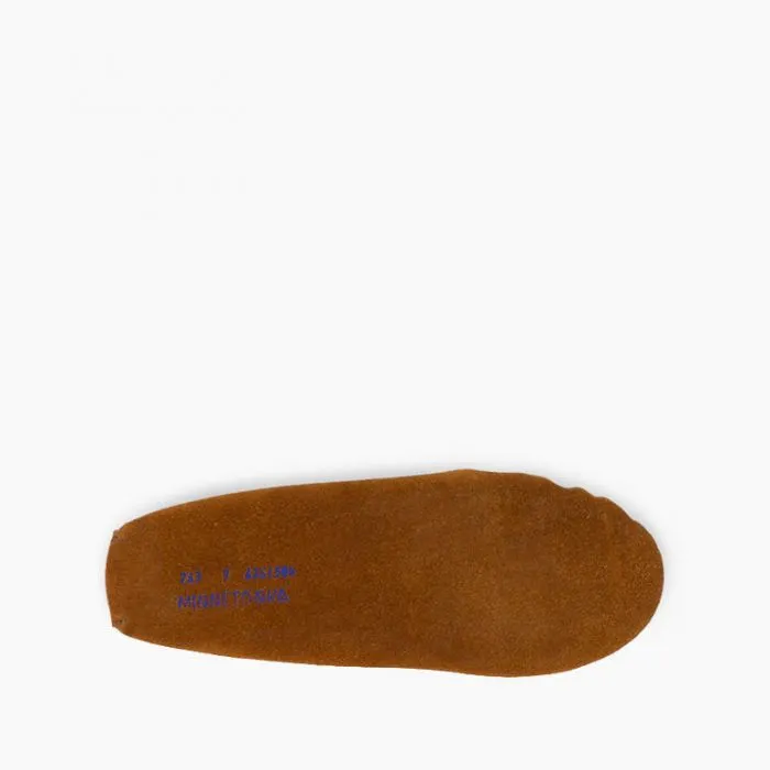 Pile Lined Slipper, Brown