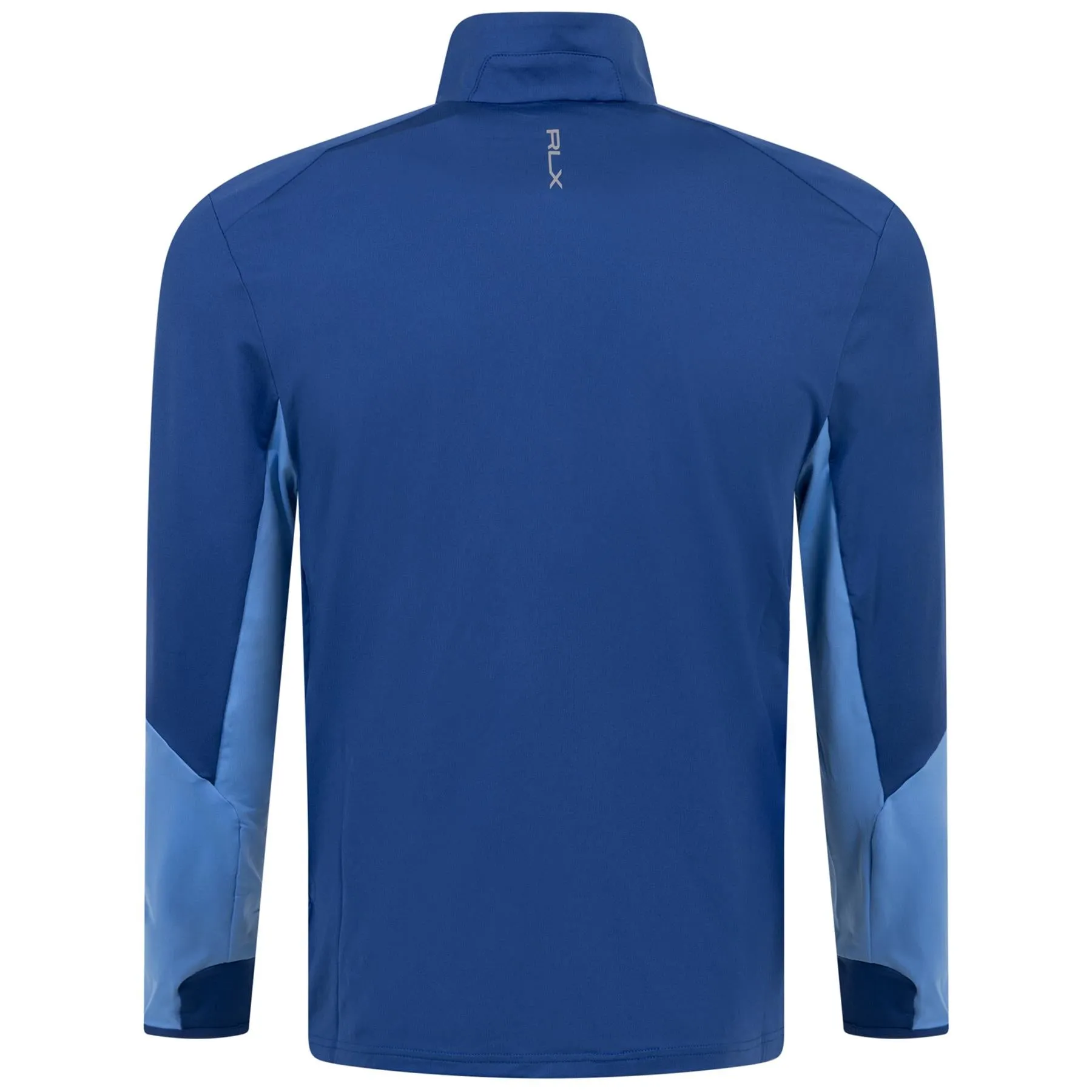 RLX Standard Fit Half Zip Stretch Jersey Mid Layer Royal Blue - SS24