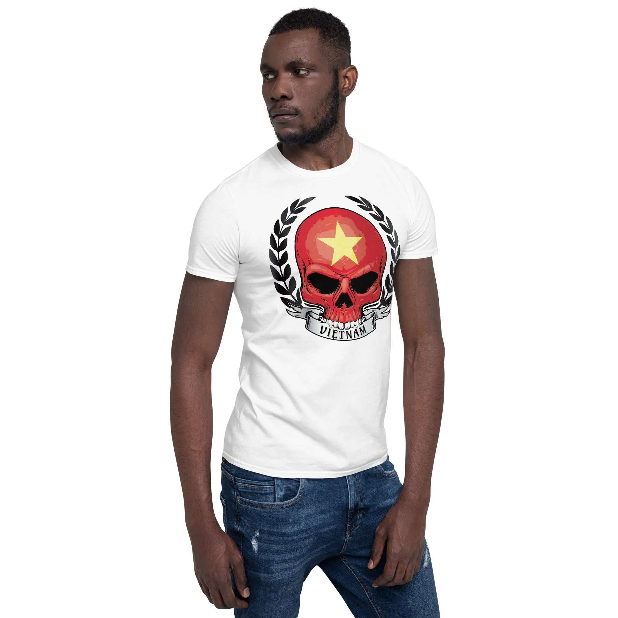 Skull T-Shirt For Vietnam Lover / Honor Vietnam