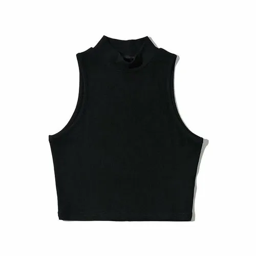 Slim Elastic Women Knitted Tank Top