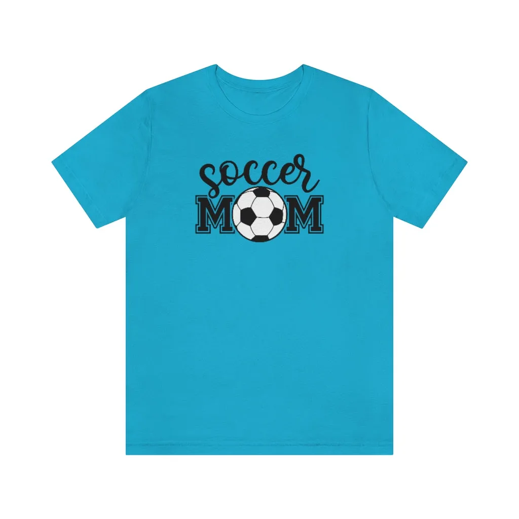 Soccer Mom Shirt with Soccer Ball | Sports Mom Tee