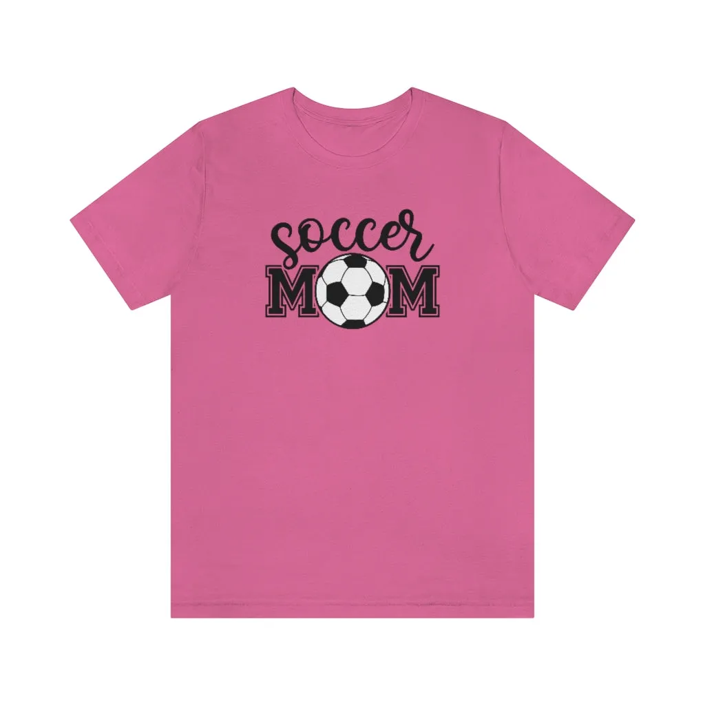 Soccer Mom Shirt with Soccer Ball | Sports Mom Tee