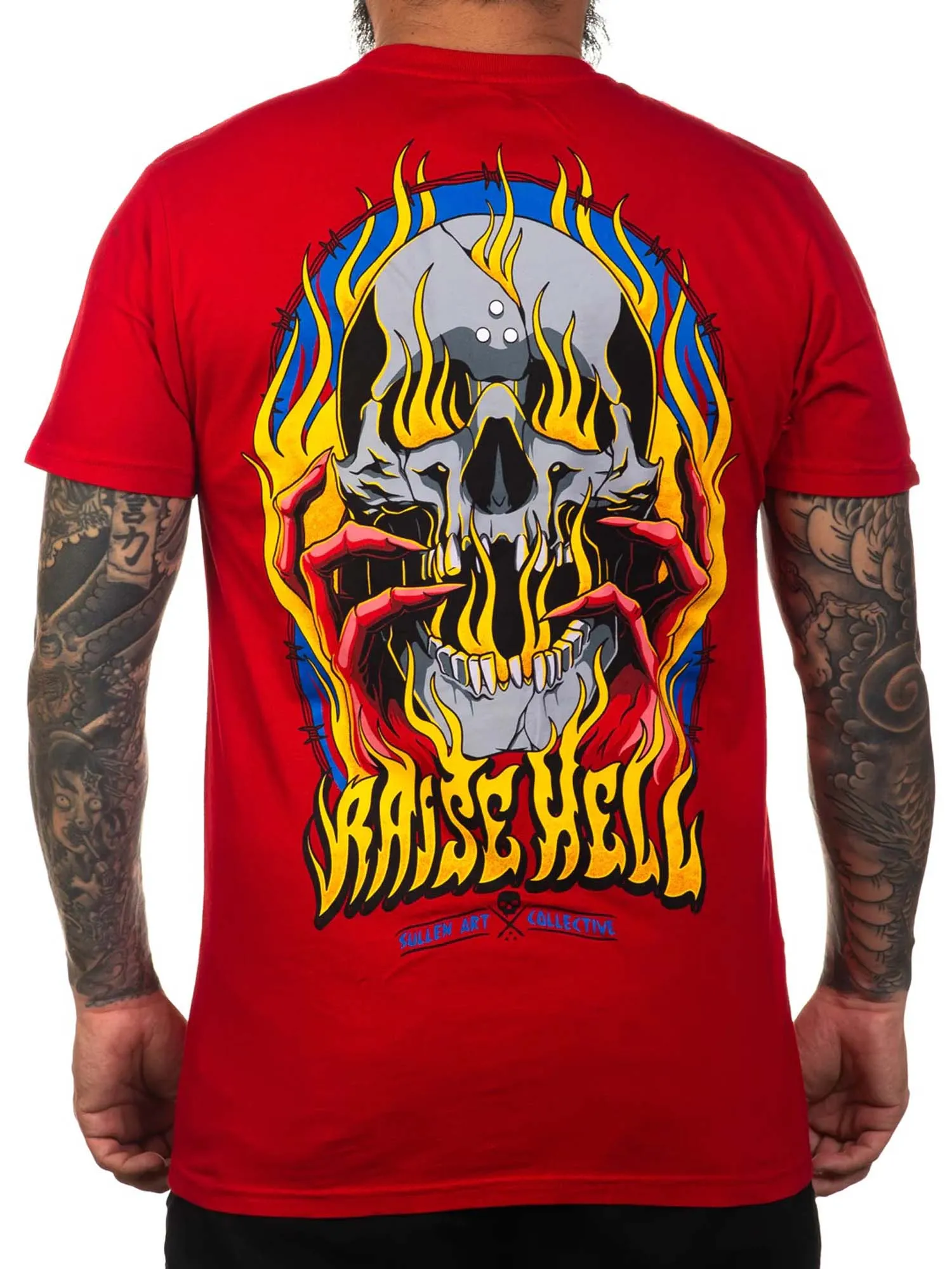 Sullen Men's Raise Hell Short Sleeve Premium T-shirt