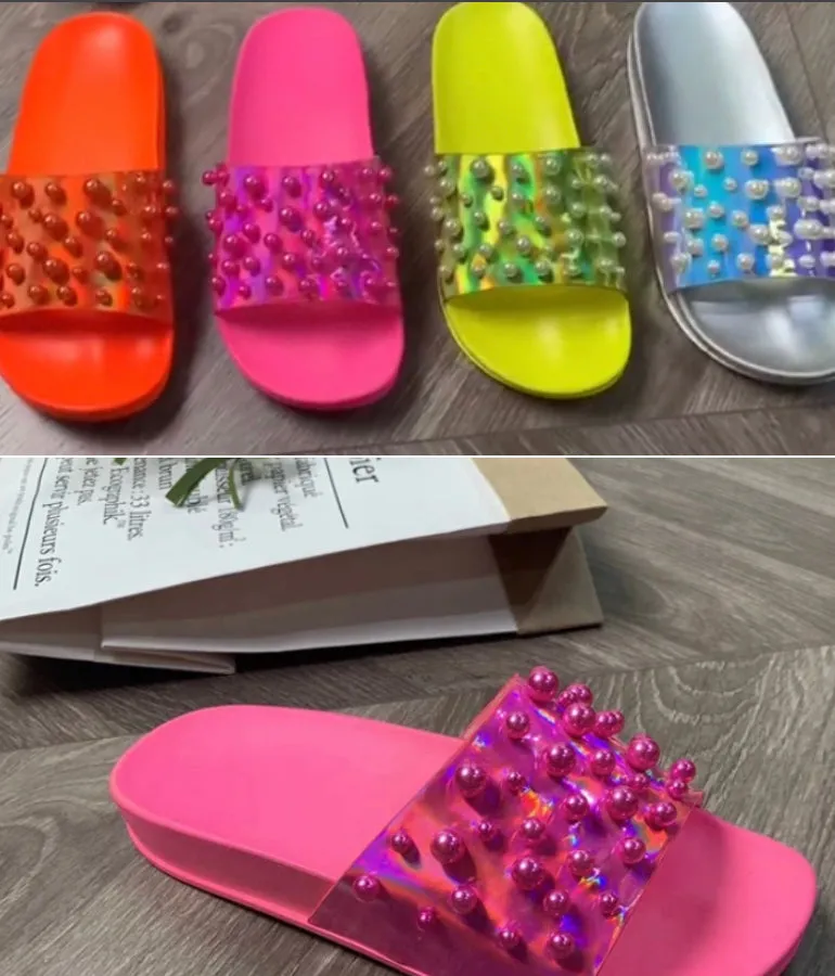 SUMMER OPEN TOE NON SLIP SLIDE SLIPPERS