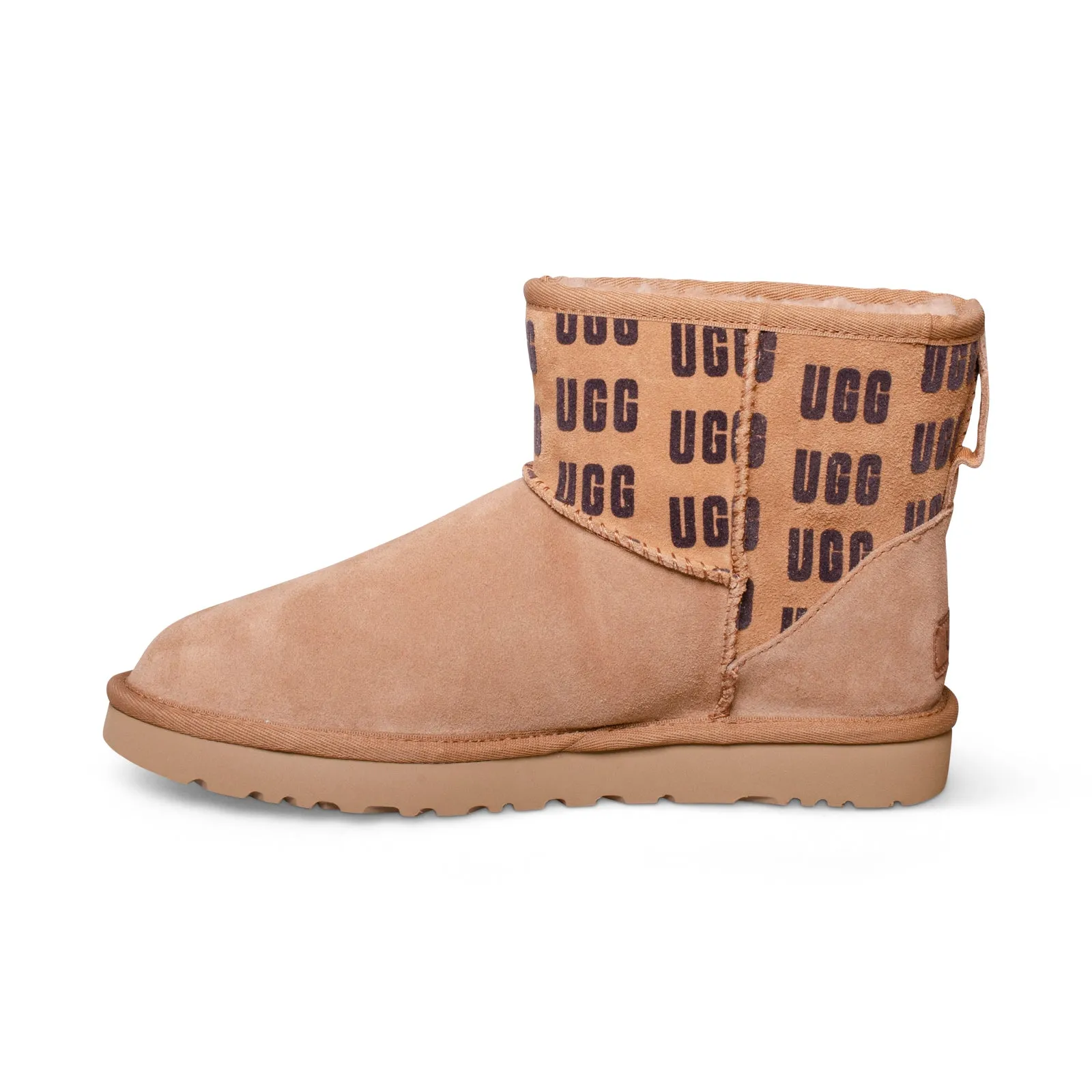 UGG Classic Mini II UGG Graphic Chestnut Boots - Women's