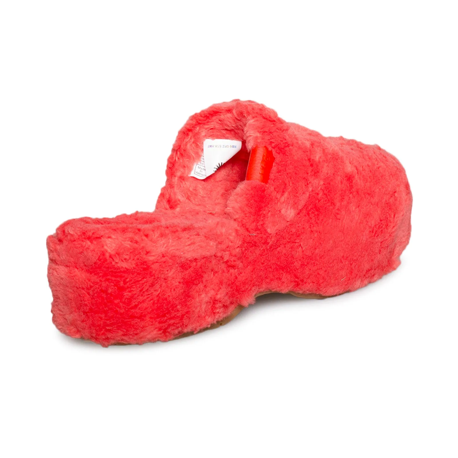 UGG Fuzz Sugar Clog Red Current Shoes - Women's