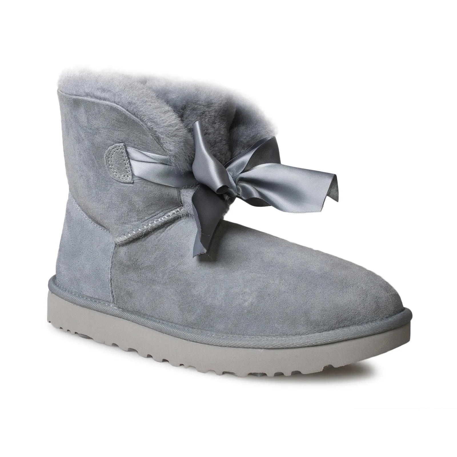 UGG Gita Bow Mini Geyser Boots - Women's