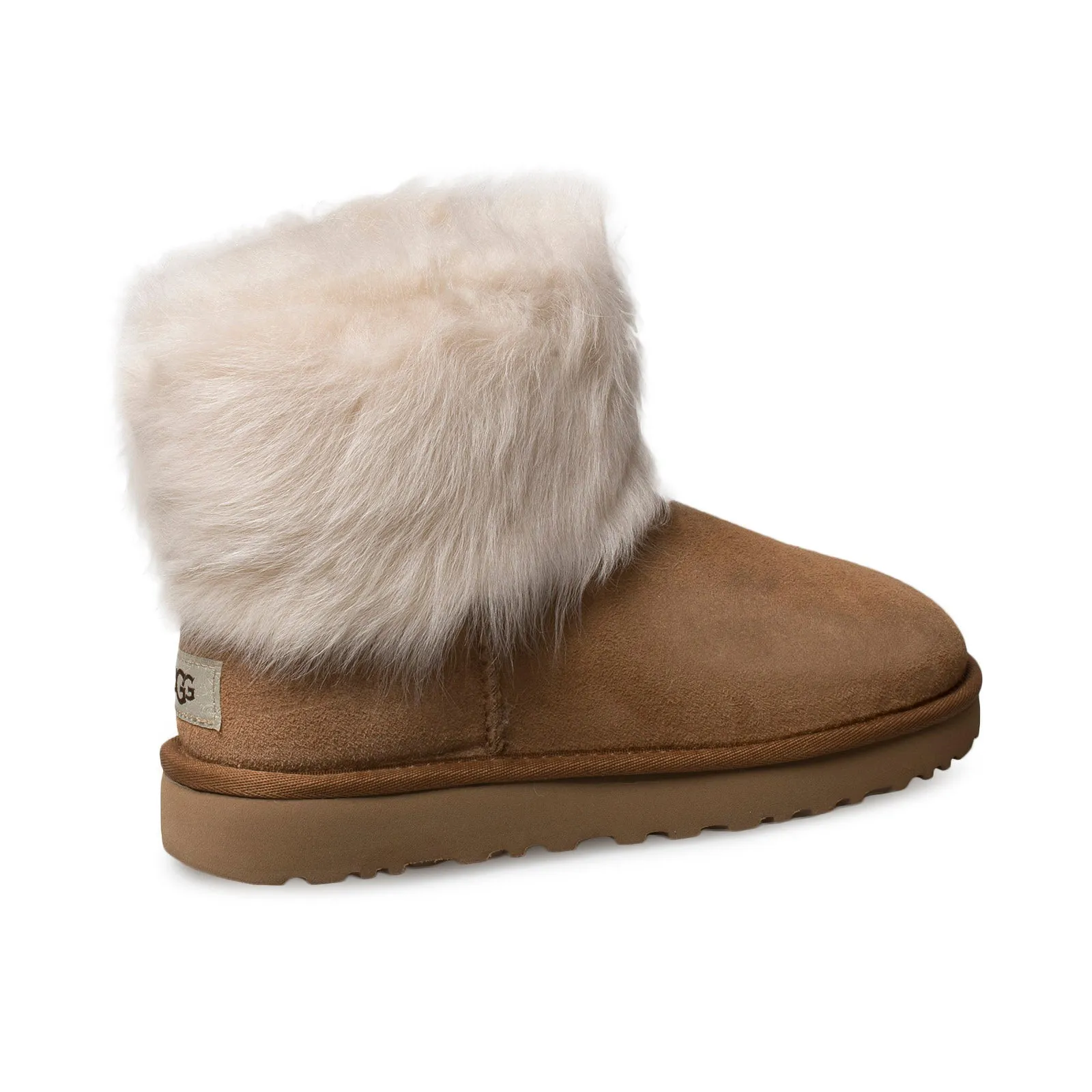 Womens UGG Mini Toscana Cuff Boots in Chestnut - Cozy, Stylish, and Warm Footwear