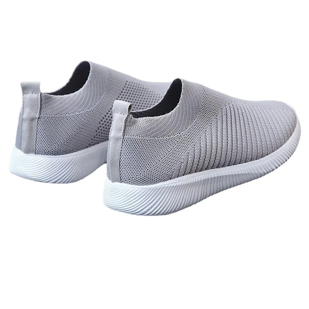 Women Casual Shoes Woman Plus Size Breathable Mesh Slip-on Women's Vulcanize Shoes Ladies Sneakers Spring Summer Running