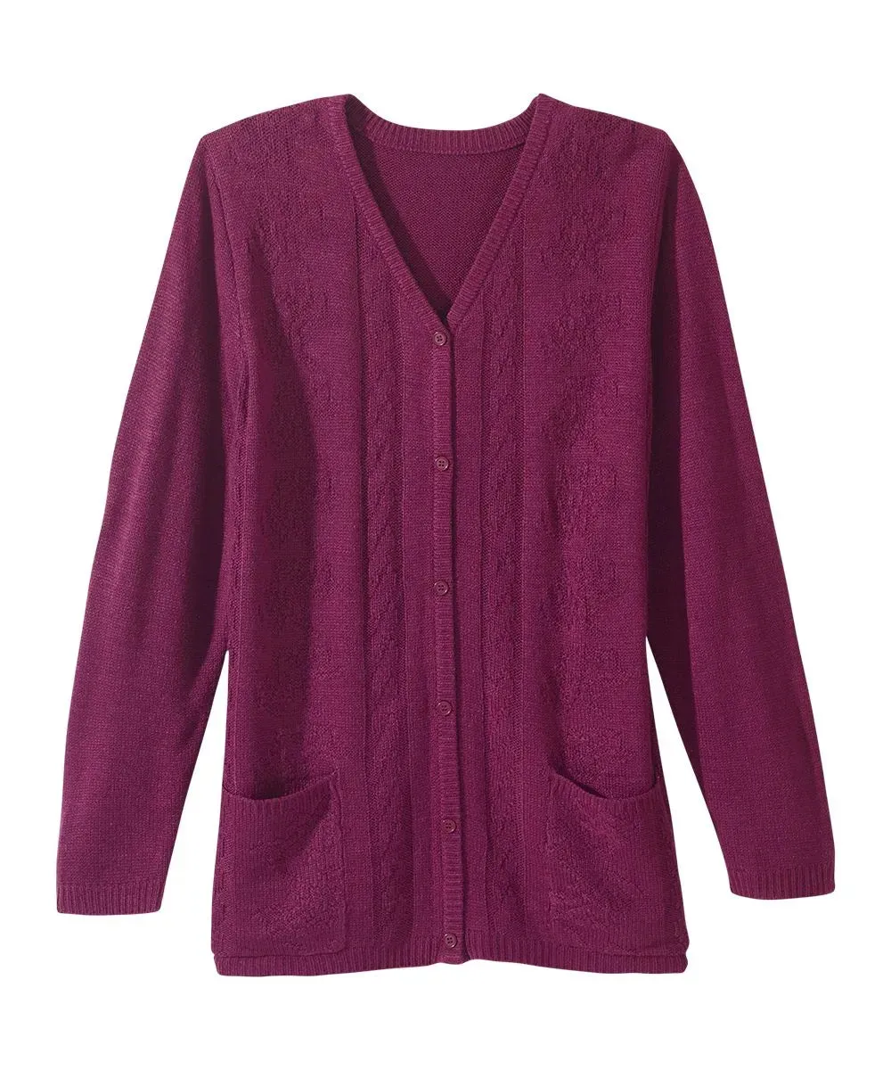 Women's Cardigan with Open Back