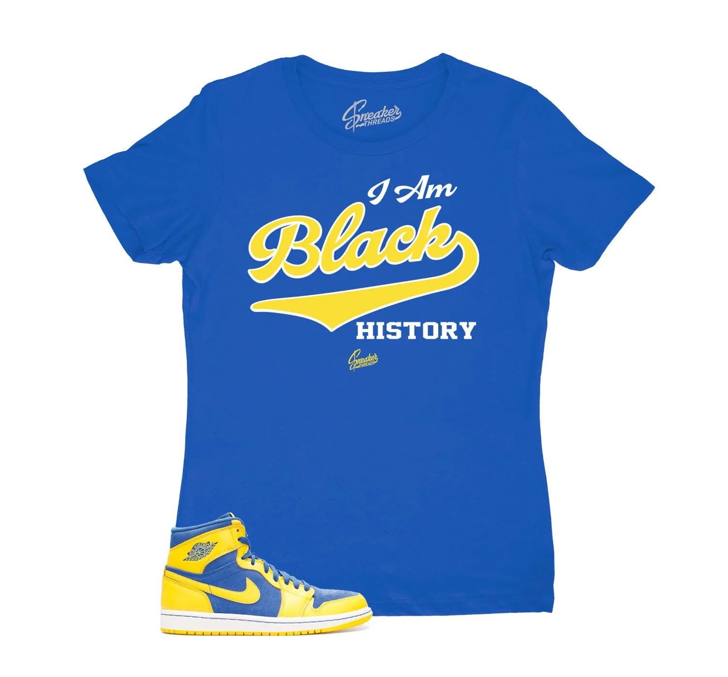 Womens Laney 1 Shirt - I Am - Royal